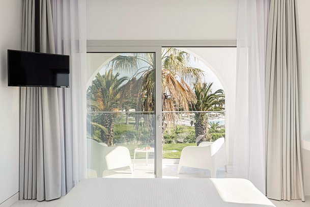 Kassandra Palace Seaside Resort - Wohnbeispiel Suite 1 Schlafzimmer Meerblick (Zimmercodierung WBM)