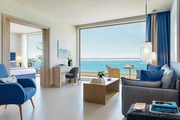 Ikos Oceania - Wohnbeispiel Meerblick-Deluxe-Familiensuite