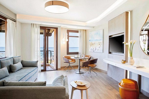 Anthemus Sea Beach Hotel & Spa - Wohnbeispiel Suite Meeresfront (Zimmercodierung WBO)