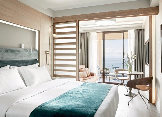 Anthemus Sea Beach Hotel & Spa - Wohnbsp. Doppelzi. Sup. Pool- u. Meerblick (Zimmercodierung DSM)