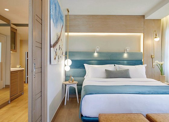 Anthemus Sea Beach Hotel & Spa - Wohnbeispiel Suite Meeresfront (Zimmercodierung WBO)