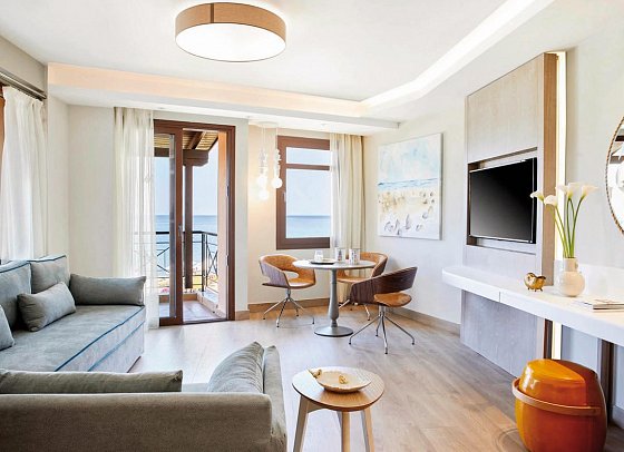 Anthemus Sea Beach Hotel & Spa - Wohnbeispiel Suite Meeresfront (Zimmercodierung WBO)