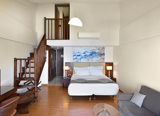 Anthemus Sea Beach Hotel & Spa - Wohnbeispiel Maisonette Gartenblick (Zimmercodierung MBG)