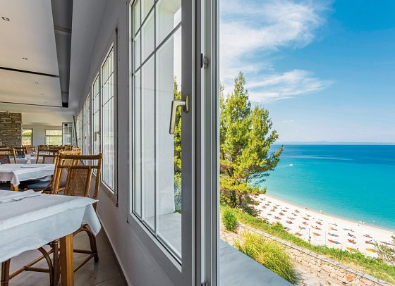 Canvas by Mitsis Alexander the Great Beach - Haupt-Restaurant
