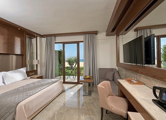 Mediterranean Village Hotel & Spa - Wohnbeispiel Doppelzimmer Meerblick (Zimmercodierung D2M)