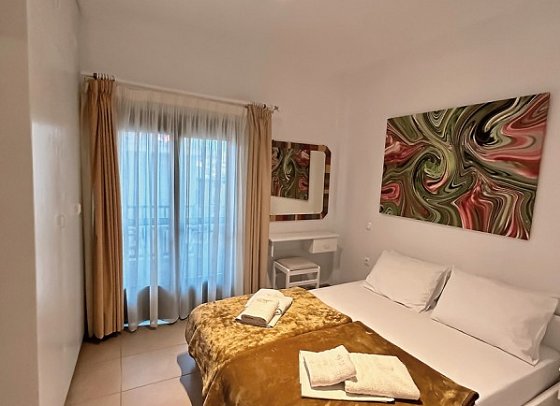 Elia Appartements Afitos - Wohnbeispiel Studio (Zimmercodierung SB1)