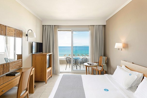 Antigoni Seaside Resort - Wohnbeispiel Superiorzimmer Meerblick