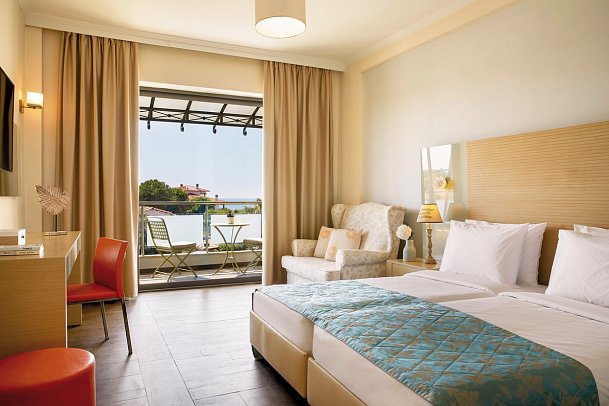 Istion Club - Wohnbeispiel Doppelzimmer Gartenblick (Zimmercodierung DBG)