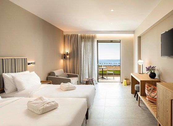 Portes Lithos Luxury Resort - Wohnbeispiel Doppelzi. Sup. Meeresfront (Zimmercodierung DSO)