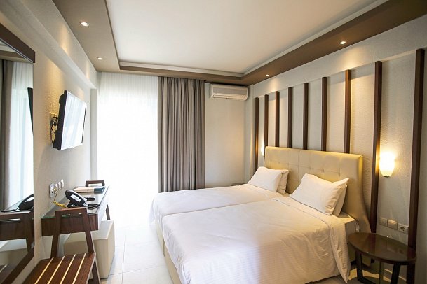 Royal Hotel and Suites - Wohnbeispiel Studio Deluxe Gartenblick (Zimmercodierung SDG)