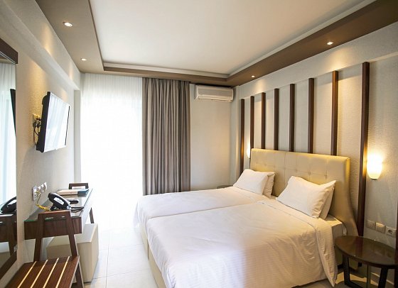 Royal Hotel and Suites - Wohnbeispiel Studio Deluxe Gartenblick (Zimmercodierung SDG)
