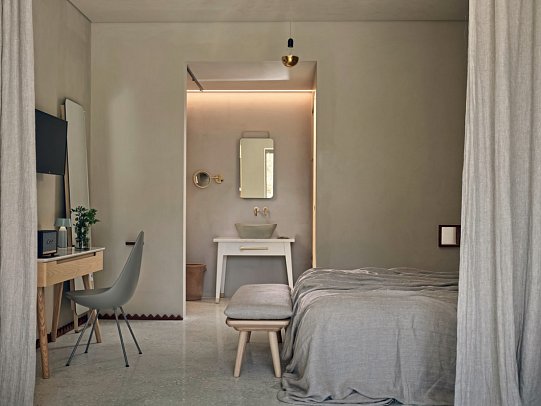 Ekies All Senses Resort - Wohnbeispiel Juniorsuite Veranda (Zimmercodierung JB1)