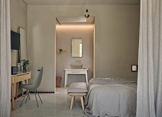 Ekies All Senses Resort - Wohnbeispiel Juniorsuite Patio (Zimmercodierung JB1)