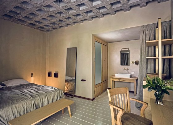 Ekies All Senses Resort - Wohnbeispiel Doppelzimmer Superior Gartenblick (Zimmercodierung DSG)