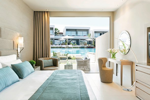 Sani Dunes - Wohnbsp. Doppelzi. Privat Garten Poolblick (Zimmercodierung DBP)