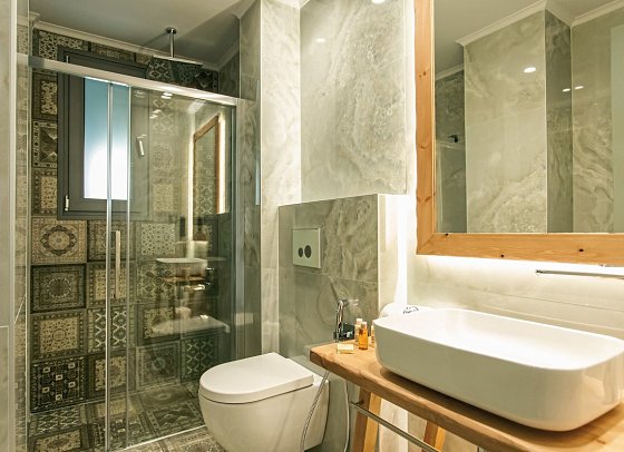 Blue Carpet Luxury Suites - Wohnbeispiel Two Level Suites Landview (Zimmercodierung W1L)