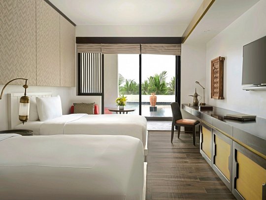 Al Baleed Resort Salalah by Anantara - Wohnbeispiel Deluxe (Zimmercodierung UD1)