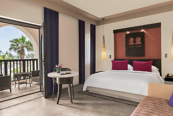 Salalah Rotana Resort - Wohnbeispiel Deluxe Family Ocean Room (Zimmercodierung UD2)