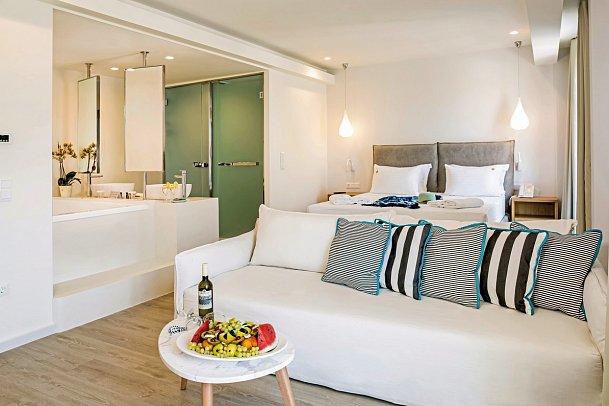 Samian Mare Hotel Suites & Spa - Wohnbeispiel Juniorsuite (Zimmercodierung JB9)