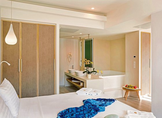 Samian Mare Hotel Suites & Spa - Wohnbeispiel Juniorsuite (Zimmercodierung JB9)