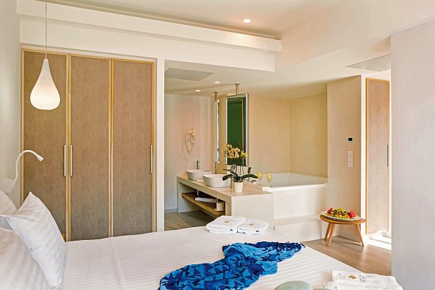 Samian Mare Hotel Suites & Spa - Wohnbeispiel Juniorsuite (Zimmercodierung JB9)