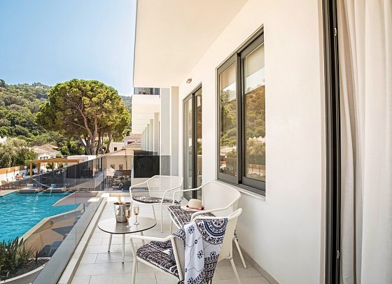 Samian Mare Hotel Suites & Spa - Wohnbeispiel Suite Deluxe (Zimmercodierung WD1)