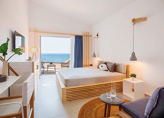 Proteas Blu Resort - Wohnbeispiel Bungalow Meeresfront (Zimmercodierung BBO)