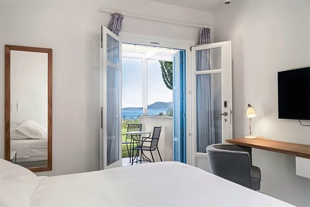 Armonia Bay - Wohnbeispiel Doppelzimmer seitl. Meerblick (Zimmercodierung D1N)