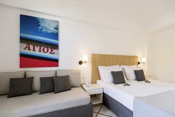 Samaina Inn - Wohnbeispiel Doppelzimmer Gartenblick (Zimmercodierung D1G)