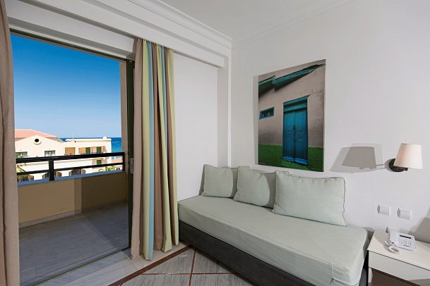 Samaina Inn - Wohnbeispiel Doppelzimmer Meerblick (Zimmercodierung D1M)