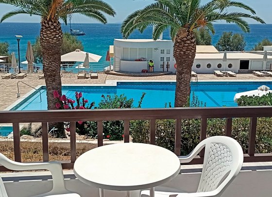 Glicorisa Beach - Wohnbeispiel Doppelzimmer Meerblick (Zimmercodierung D1M)