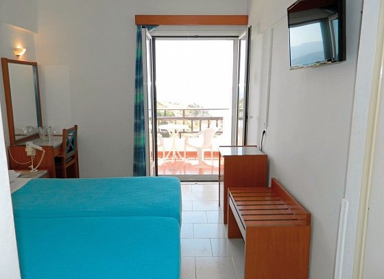 Glicorisa Beach - Wohnbeispiel Doppelzimmer Meerblick (Zimmercodierung D1M)