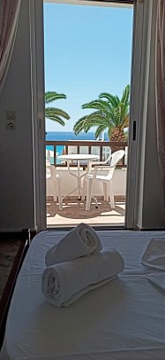 Glicorisa Beach - Wohnbeispiel Doppelzimmer Meerblick (Zimmercodierung D1M)