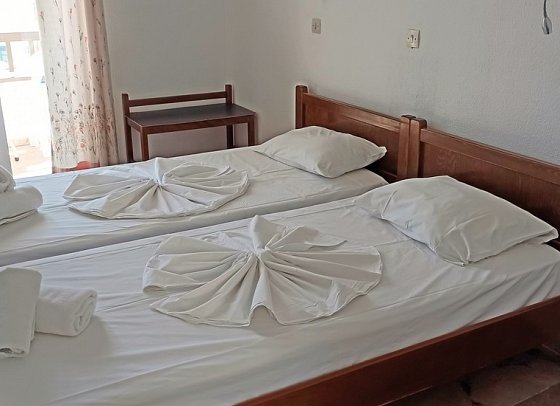Glicorisa Beach - Wohnbeispiel Doppelzimmer Meerblick (Zimmercodierung D1M)