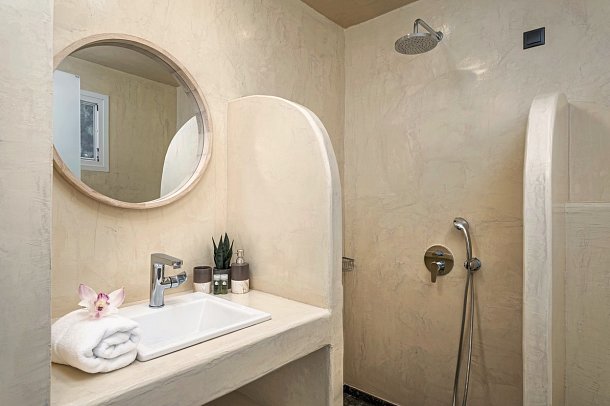 Naftilos Boutique Hotel - Beispiel Bad (Zimmercodierung DSM)