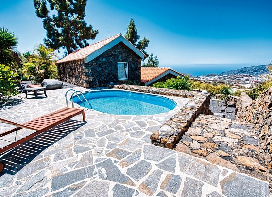 Finca Hermosilla - Wohnbeispiel Bungalow Privatpool (Zimmercodierung BX5)