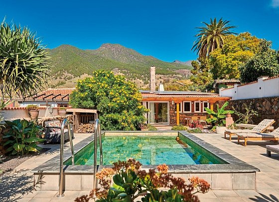 Finca Hermosilla - Wohnbeispiel Bungalow 2 Schlafzimmer Privatpool (Zimmercodierung BX6)