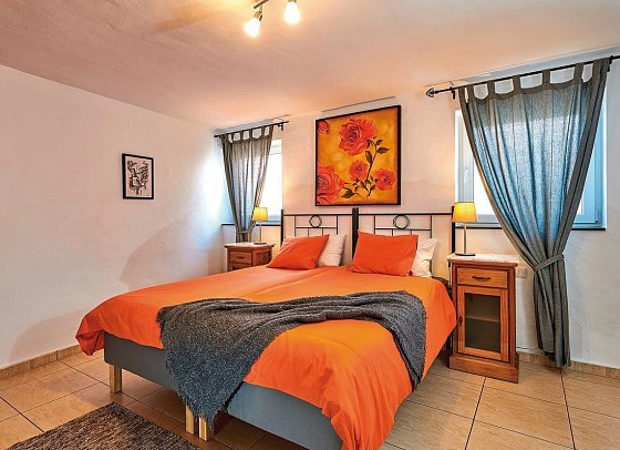 Finca Hermosilla - Wohnbeispiel Bungalow 2 Schlafzimmer Privatpool (Zimmercodierung BX6)
