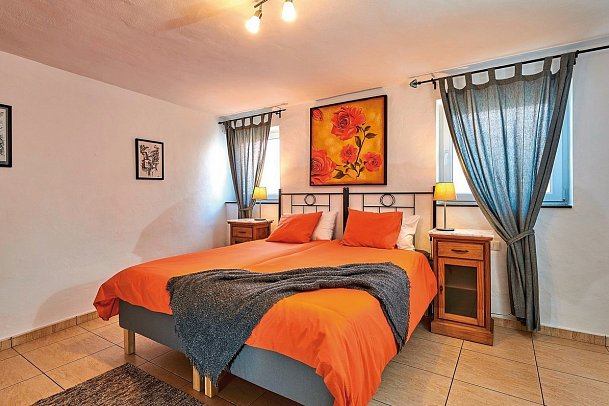 Finca Hermosilla - Wohnbeispiel Bungalow 2 Schlafzimmer Privatpool (Zimmercodierung BX6)