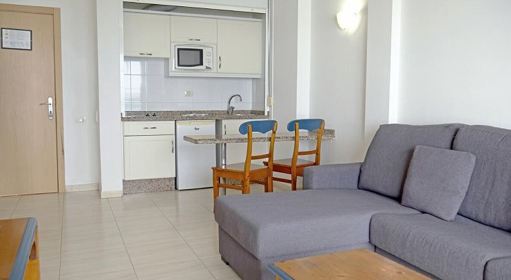 Las Olas - Wohnbeispiel Appartement (Zimmercodierungen A1M, A2M & ABD)