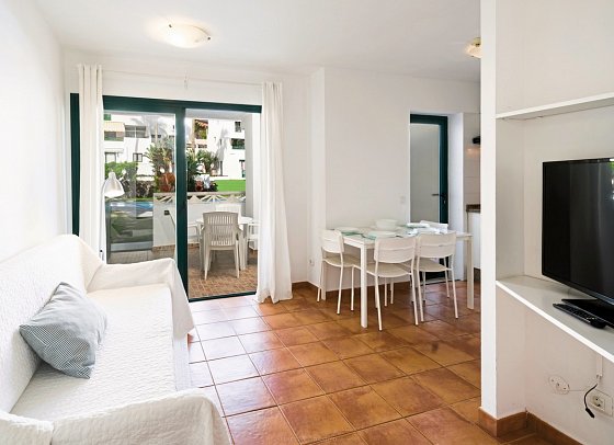 Los Rosales - Wohnbeispiel Appartement 2 Schlafzimmer (Zimmercodierung OB1)