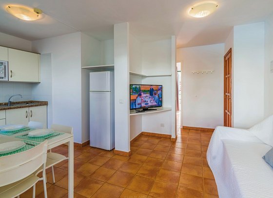 Los Rosales - Wohnbeispiel Appartement 2 Schlafzimmer (Zimmercodierung OB1)