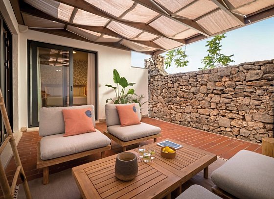 Valamar Amicor Resort - Beispiel Terrasse Suite für 2 plus 3 (Zimmercodierung WIG)