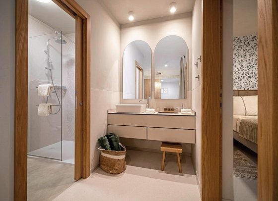 Valamar Amicor Resort - Beispiel Bad Suite für 2 plus 3 (Zimmercodierung WIG)