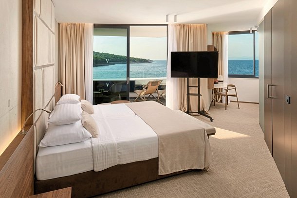 Grand Hotel View - Wohnbeispiel Doppelzimmer Premium Meerblick (Zimmercodierung DMM)