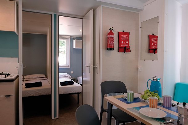 Amadria Park Camping Trogir (by Happy Camp) - Wohnbeispiel Mobilheim Happy Premium (Zimmercodierung CM1)