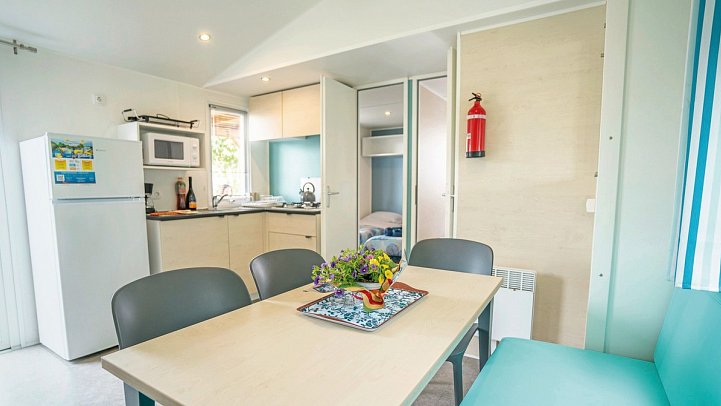 Amadria Park Camping Trogir (by Happy Camp) - Wohnbeispiel Mobilheim Happy Premium (Zimmercodierung CM1)