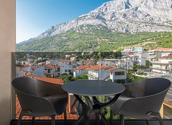 Boutique Hotel Noemia - Beispiel Balkon Juniorsuite (Zimmercodierung JB1)