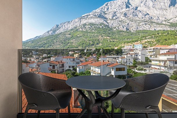 Boutique Hotel Noemia - Beispiel Balkon Juniorsuite (Zimmercodierung JB1)