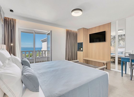 Laurentum - Wohnbeispiel Doppelzimmer Premium Meerblick (Zimmercodierung DMM)